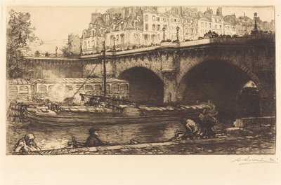 Pont Neuf autorstwa Auguste Lepere