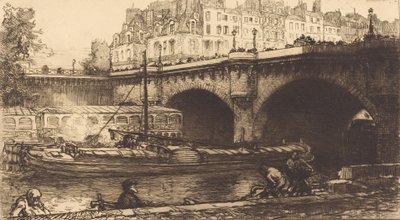 Nowy most, 1901. autorstwa Auguste Lepere