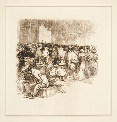 Salon autorstwa Auguste Lepere