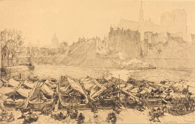 Wielki Rynek Jabłkowy Wielki Rynek Jabłkowy, 1891. autorstwa Auguste Lepere