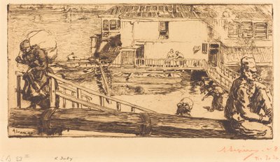 Pralnia autorstwa Auguste Lepere