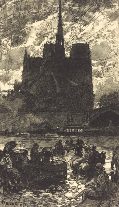 Kąpielisko za Notre-Dame L