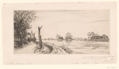 Widok na Amstel Au bord de l