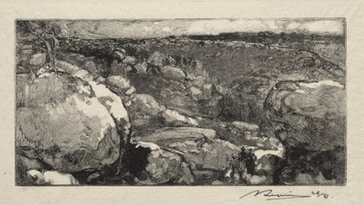 Cyrk Long-Rocher autorstwa Auguste Louis Lepère