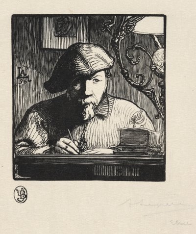 Autoportret autorstwa Auguste Louis Lepère