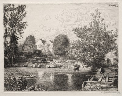 Stara Kładka autorstwa Auguste Louis Lepère