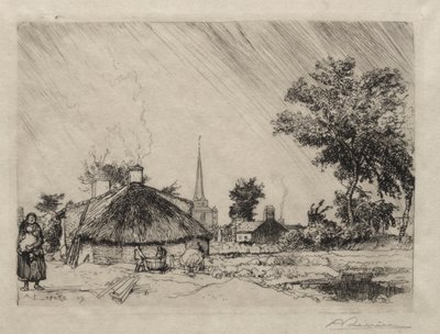 Prysznic: St. Jean-de-Monte autorstwa Auguste Louis Lepère
