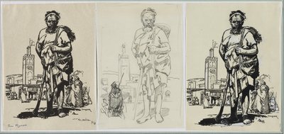 W Maroku autorstwa Auguste Louis Lepère