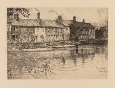 Auguste Lepère: Staw prerii w Crèvecoeur (Pikardia) autorstwa Auguste Louis Lepère