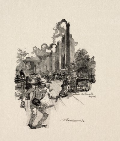 Avenue La Motte-Picquet autorstwa Auguste Louis Lepère