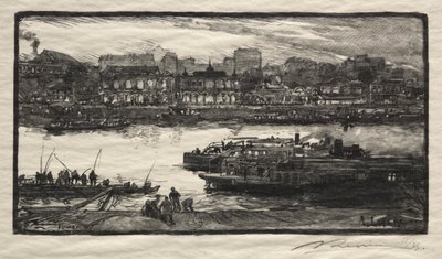 Kawiarnie - Piosenkarze autorstwa Auguste Louis Lepère