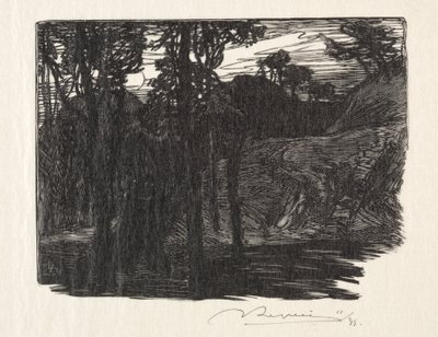Wieczór autorstwa Auguste Louis Lepère
