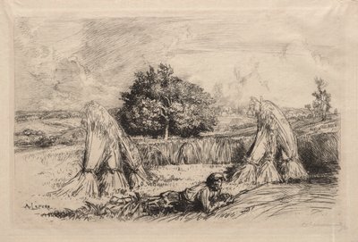 Żyto Javelles, Crèvecoeur autorstwa Auguste Louis Lepère