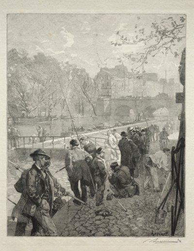 Zamek waluty. autorstwa Auguste Louis Lepère