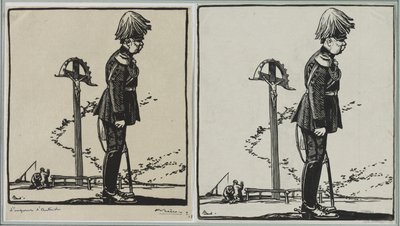 Lempereur dAutriche, 1914. autorstwa Auguste Louis Lepère