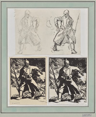 Podpalenie autorstwa Auguste Louis Lepère