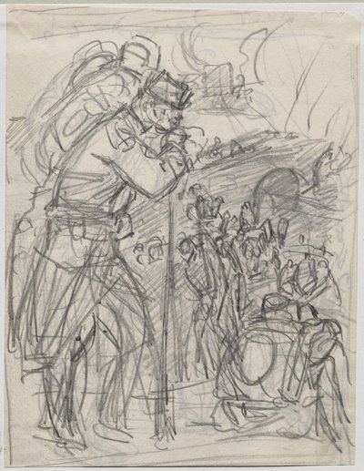Rekolekcje po Charleroi... autorstwa Auguste Louis Lepère
