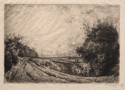 Droga Houssoye autorstwa Auguste Louis Lepère