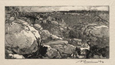 Cyrk Long-Rocher autorstwa Auguste Louis Lepère