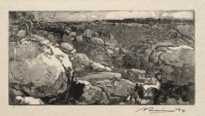 Cyrk Long-Rocher. autorstwa Auguste Louis Lepère
