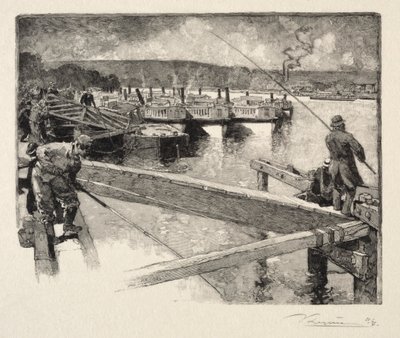 Garaż omnibusowy autorstwa Auguste Louis Lepère
