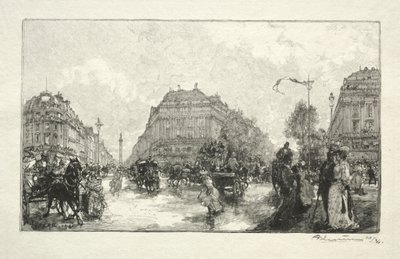 Opera, 1890. autorstwa Auguste Louis Lepère