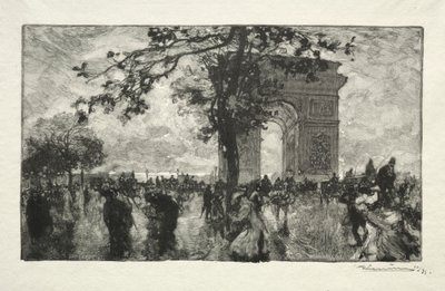 Powrót lasu autorstwa Auguste Louis Lepère