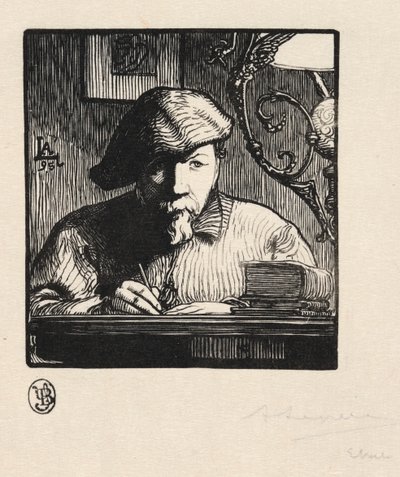 Autoportret autorstwa Auguste Louis Lepère