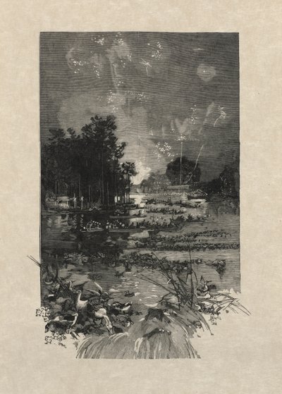 Święto ofiar służby, 1884. autorstwa Auguste Louis Lepère