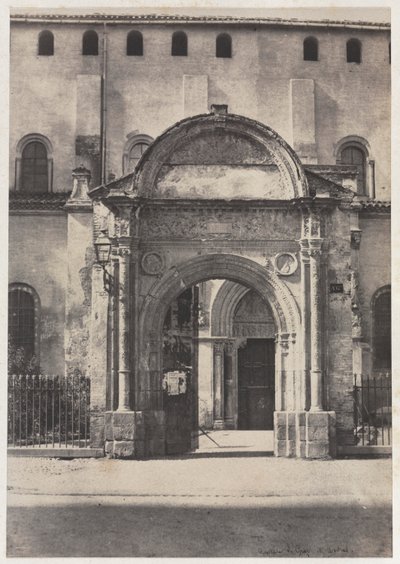 Porte Bachelier, Kościół Saint-Sernin, Tuluza (Haute-Garonne) autorstwa Auguste Mestral