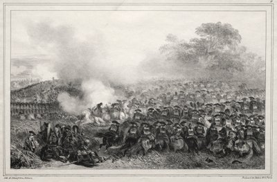 Album na rok 1835: Wgłębienie kwadratowe... autorstwa Auguste Raffet