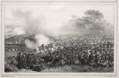 Album na rok 1835: Wgłębienie kwadratowe... autorstwa Auguste Raffet