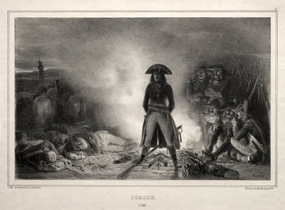 Album na rok 1836: Włochy, 1796, Napoleon Bonaparte, 1836. autorstwa Auguste Raffet