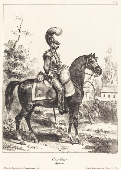 Karabińczyk autorstwa Auguste Raffet