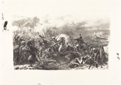 Odcinek z wojny algierskiej autorstwa Auguste Raffet