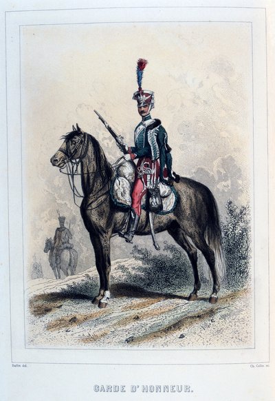 Gwardia Honorowa, 1859. autorstwa Auguste Raffet