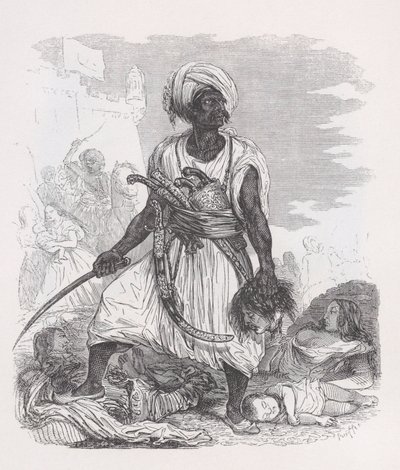 Psara z Dzieł wszystkich Bérangera, 1836. autorstwa Auguste Raffet