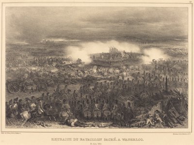 Rekolekcje w Waterloo autorstwa Auguste Raffet