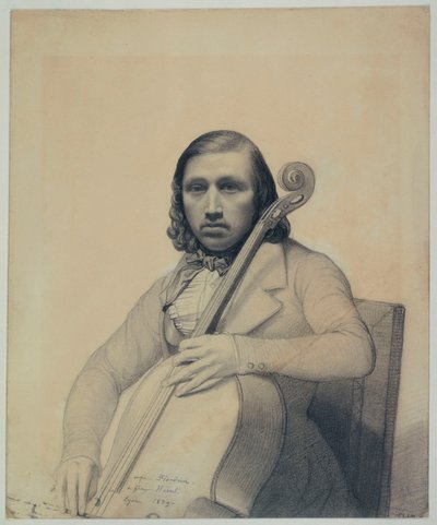 Portret Francois George-Hainl 1807-1873, 1839. autorstwa Auguste René Flandrin