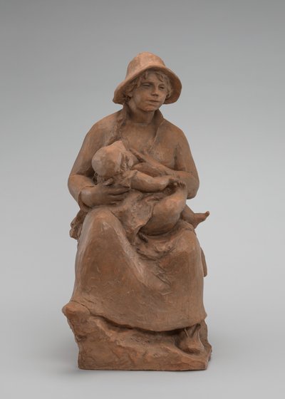 Macierzyństwo: Madame Renoir i Syn autorstwa Auguste Renoir