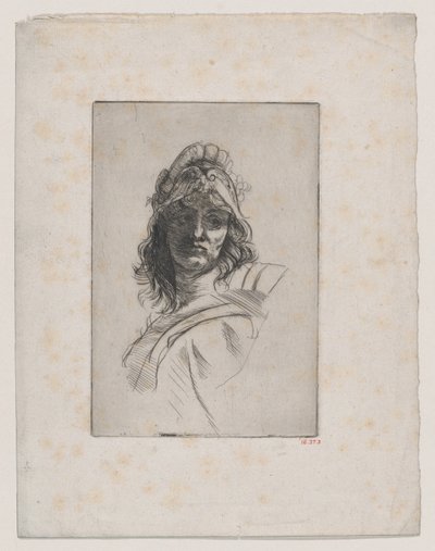 Popiersie Bellony, 1882-85. autorstwa Auguste Rodin