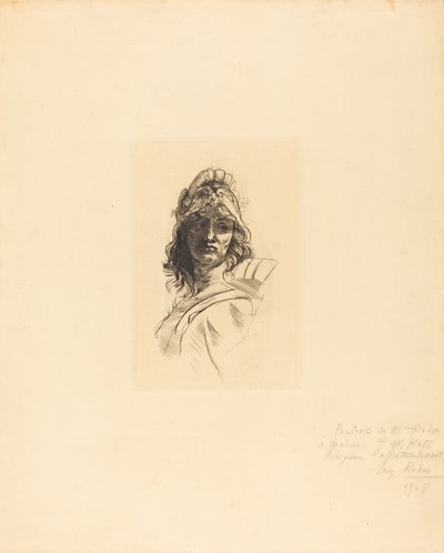 Koperty Bellone autorstwa Auguste Rodin
