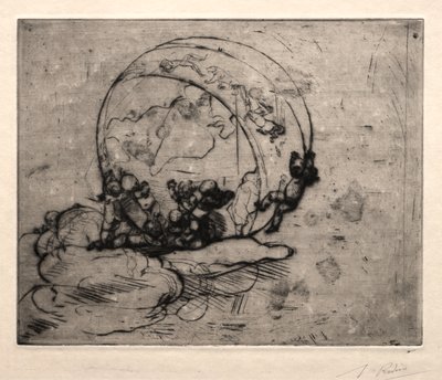 Amorki przewodzą światu autorstwa Auguste Rodin