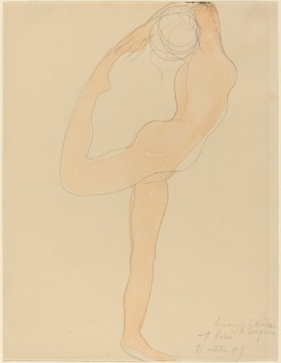 Tańcząca figura autorstwa Auguste Rodin