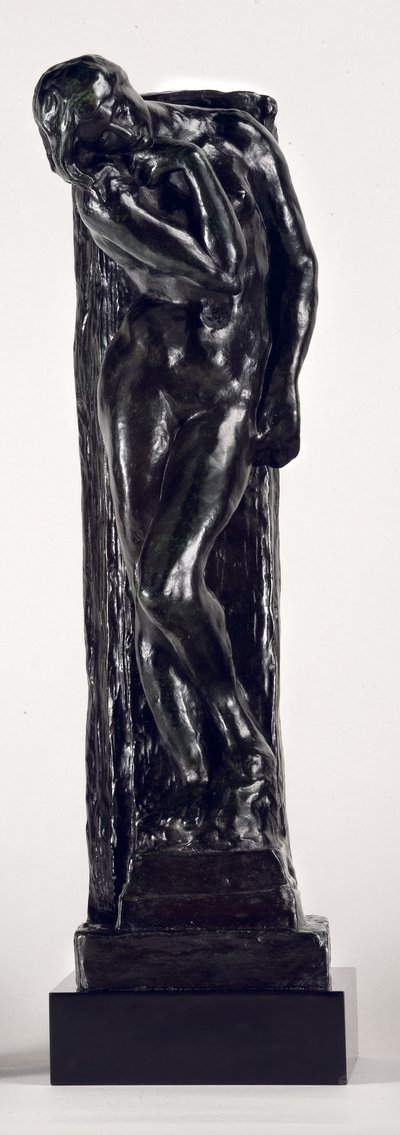 Ewa z długimi włosami, 187880 (brąz) autorstwa Auguste Rodin