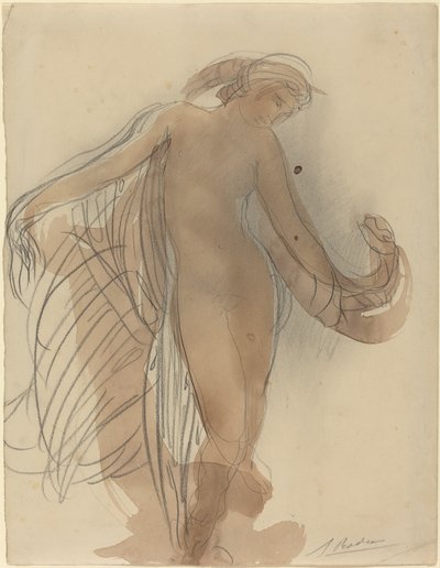 Postać skierowana do przodu autorstwa Auguste Rodin