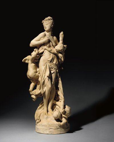Niewinność dręczona miłością; Niewinność dręczona miłością, 1871; 1900 autorstwa Auguste Rodin
