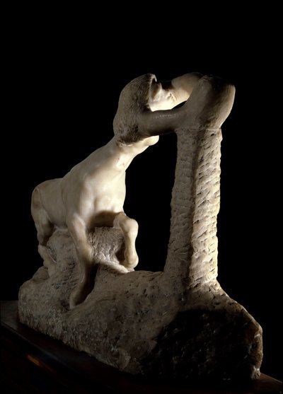 La centauresse Rzeźba z marmuru autorstwa Auguste Rodina (1840-1917) XX-wieczny Paryż, Musee Rodin. autorstwa Auguste Rodin
