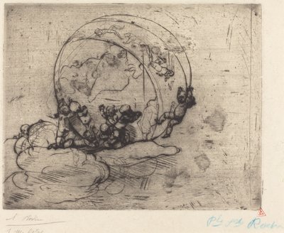 Les Amours Conduisant le Monde autorstwa Auguste Rodin
