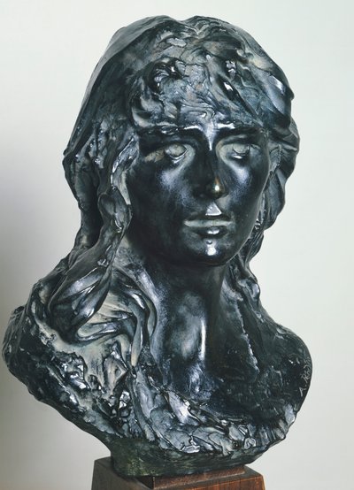 Mignon (Portret Rose Beuret), Auguste Rodin (1840-1917), portret autorstwa Auguste Rodin